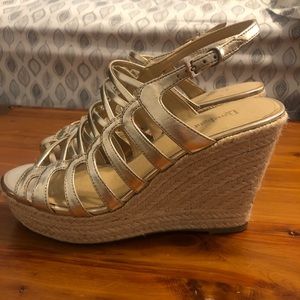 Limelight gold wedges